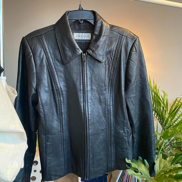 Vintage Leather Jacket - Picture 1 of 4